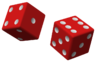 Two red dice 01.svg